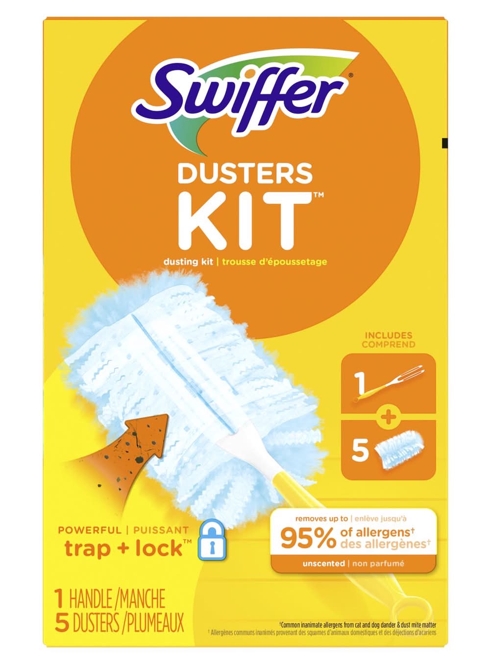 Swiffer Duster Microfiber Duster Kit 2.38 In. W X 6 In. L 5 Pk