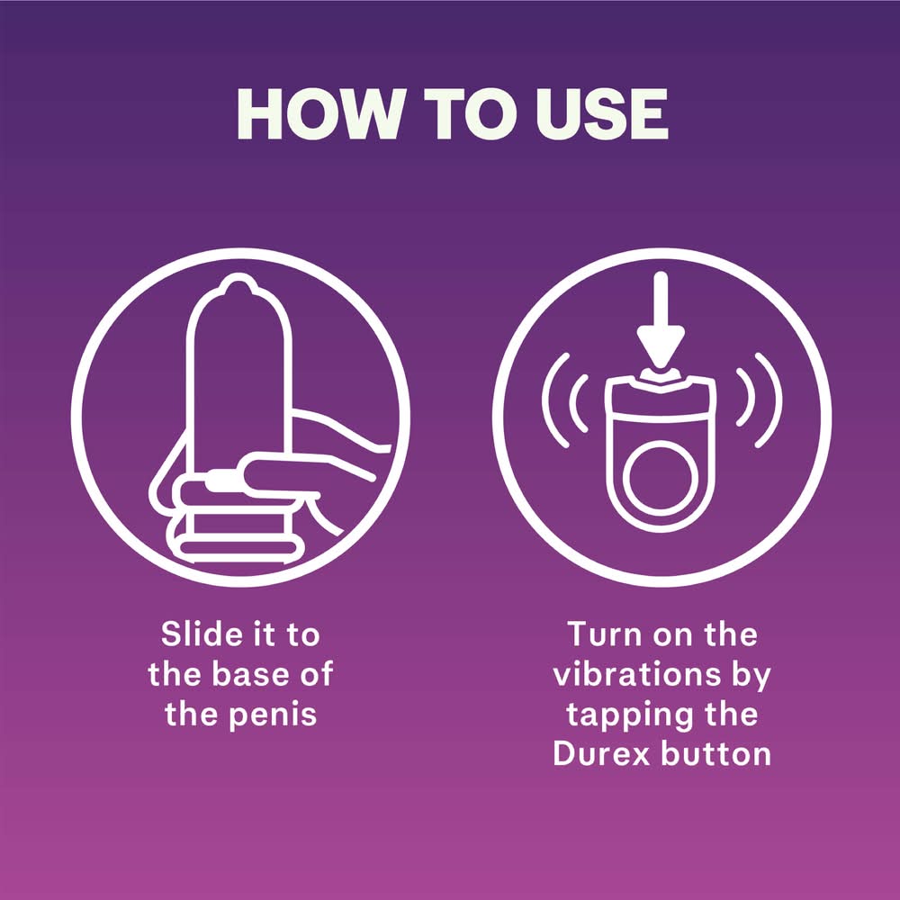 Durex Intense Vibrations Vibe Bullet Vibrating Ring Vibrator Delivery Near  Me | Order Online