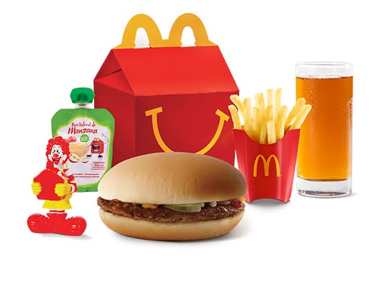 Cajita Feliz de Hamburguesa