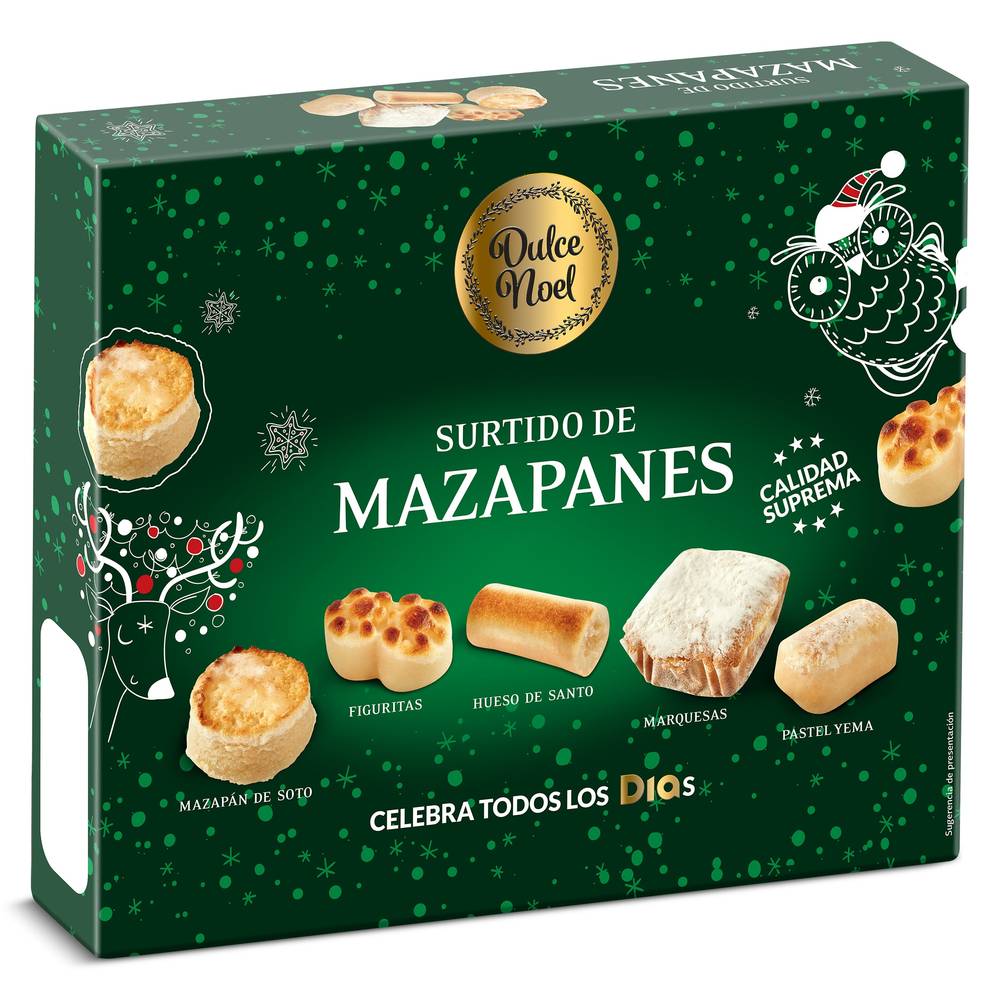 Surtido De Mazapanes Dulce Noel Dia Caja 300 G