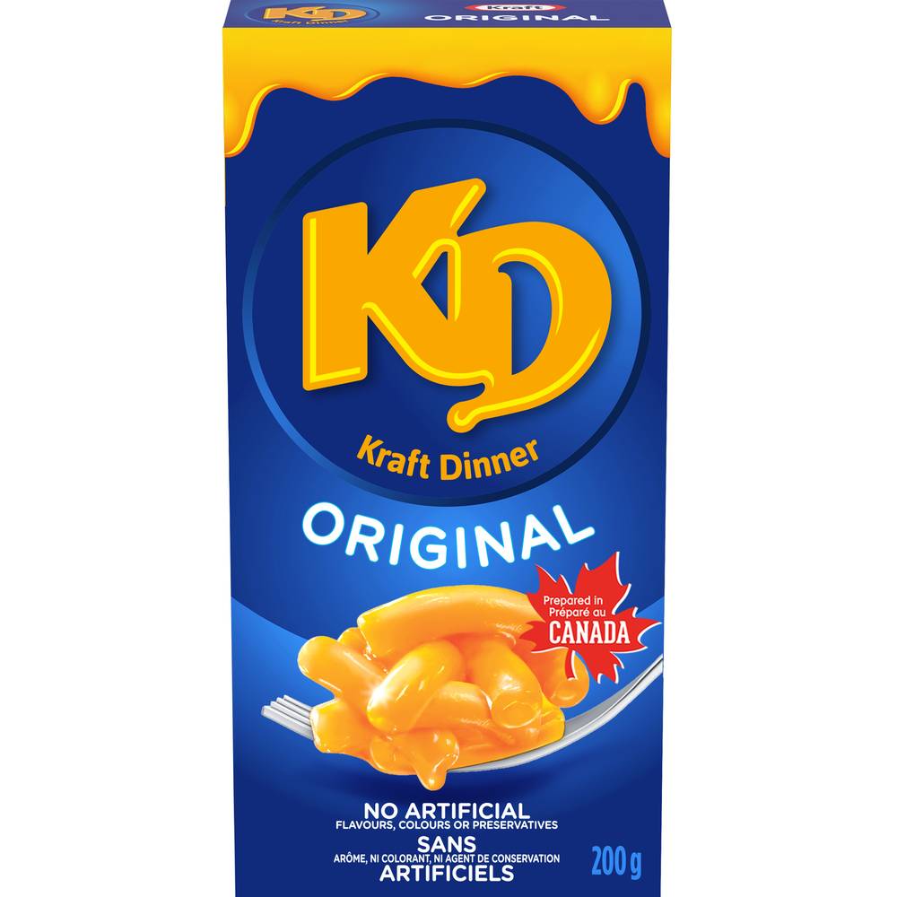 Kraft Dinner Original Macaroni and Cheese