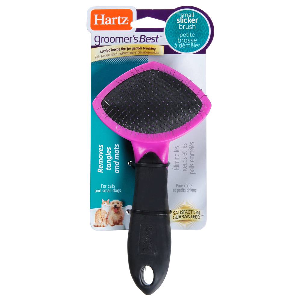 Hartz Groomer's Best Small Slicker Brush For Cats & Dogs (2.7 oz)