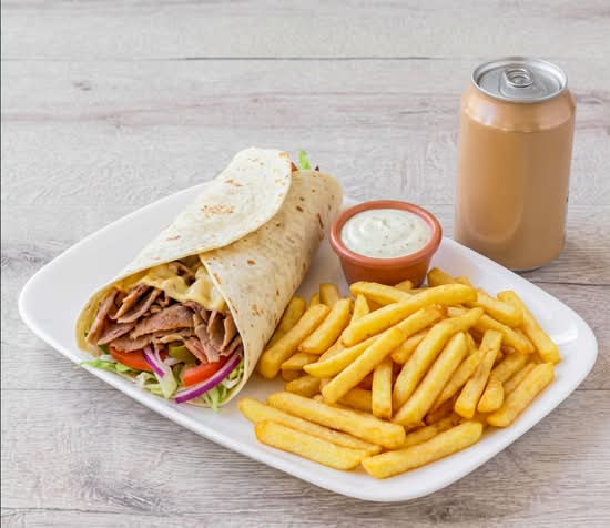Menu sandwich libanais