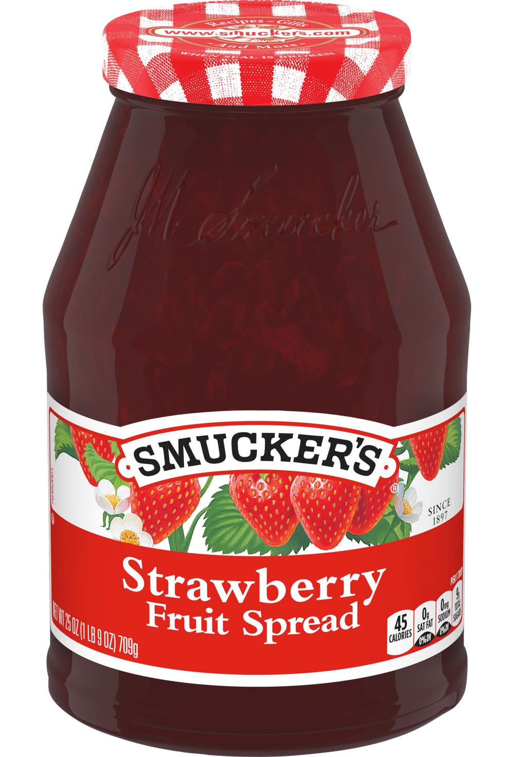 Smucker's Fruit Spread, Strawberry (25 oz)