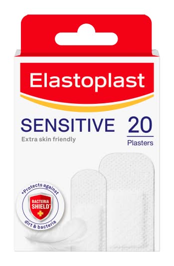 Elastoplast Sensitive Skin Friendly Hypoallergenic Plasters