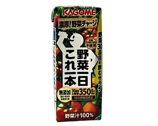 12_カゴメ　野菜一日これ一本（200ml）