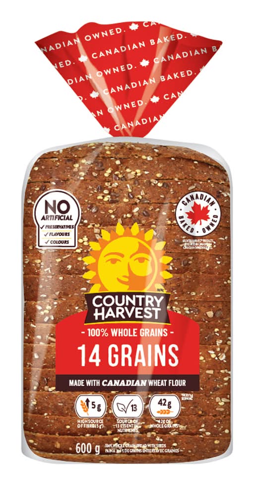 Country Harvest 14 Grains Loaf Bread (600 g)