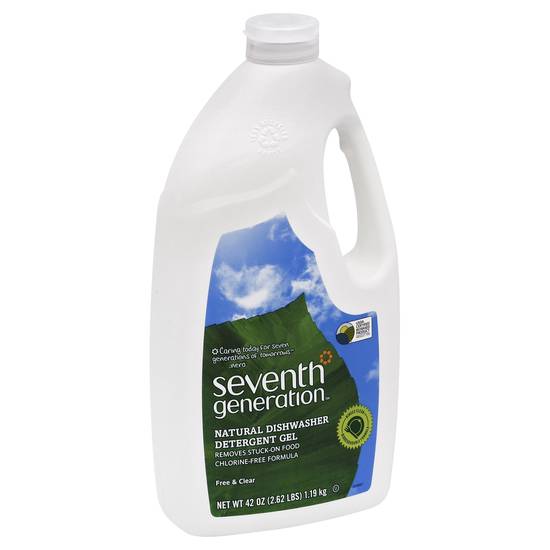 Seventh Generation Free & Clear Natural Dishwasher Detergent Gel