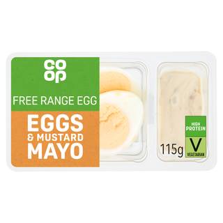 Co-op Egg And Mustard Mayo Dip Pack 115G
