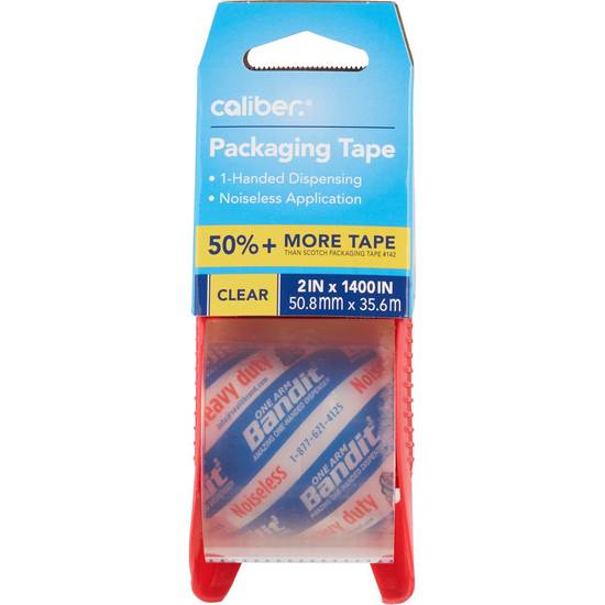 Caliber Packing Tape, Clear