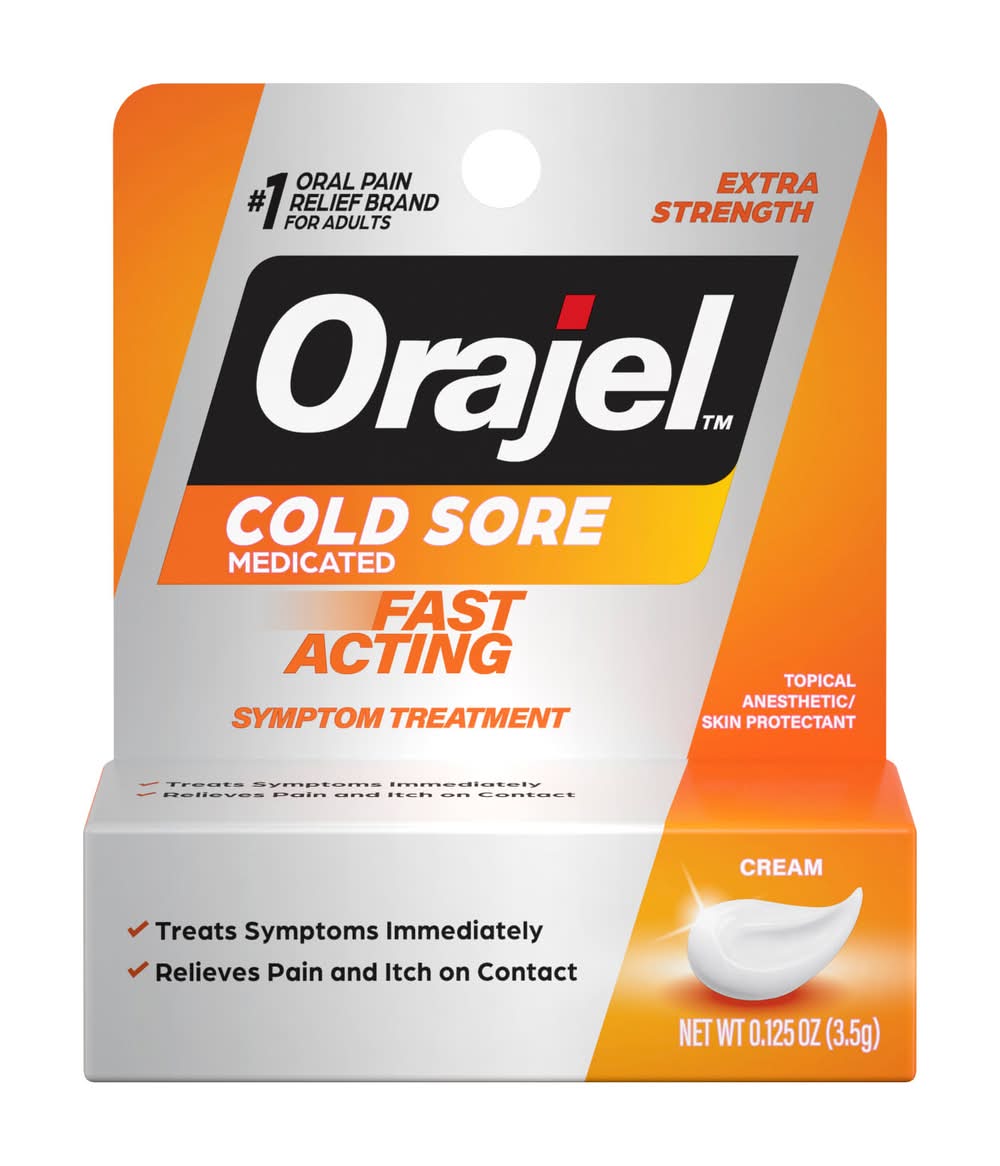 Orajel Moisture Lock Cold Sores Instant Pain Relief (0.12 oz)