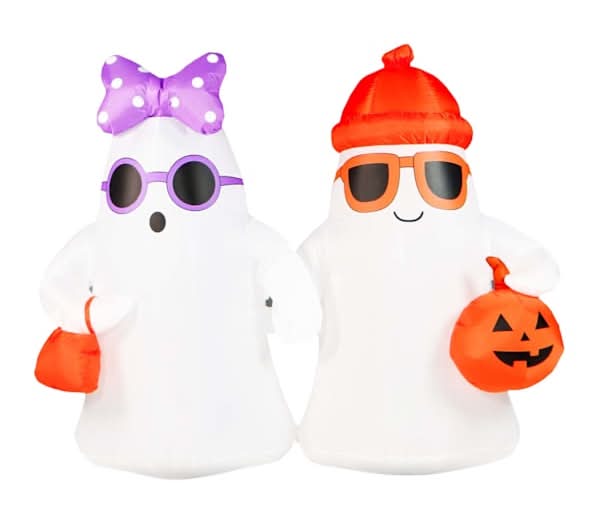 Ghost Couple Inflatable, 5'