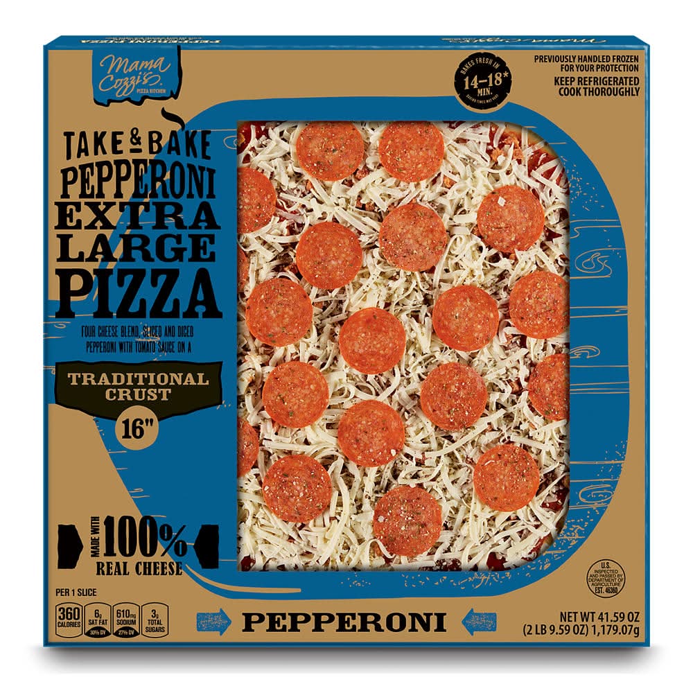 Mama Cozzi's Pizza Kitchen Pepperoni Deli Pizza 16in