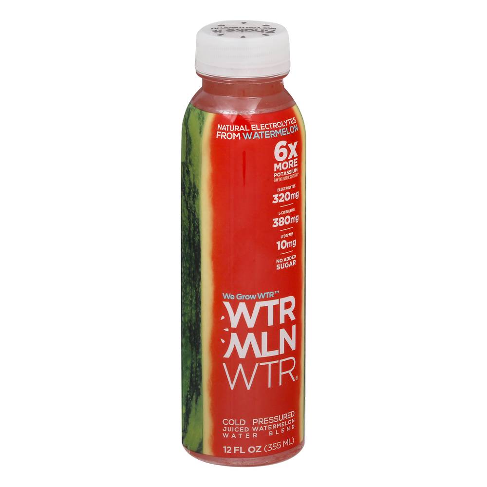 Wtrmln Wtr Hydration Cold Pressed Original Watermelon Blend (12 fl oz)