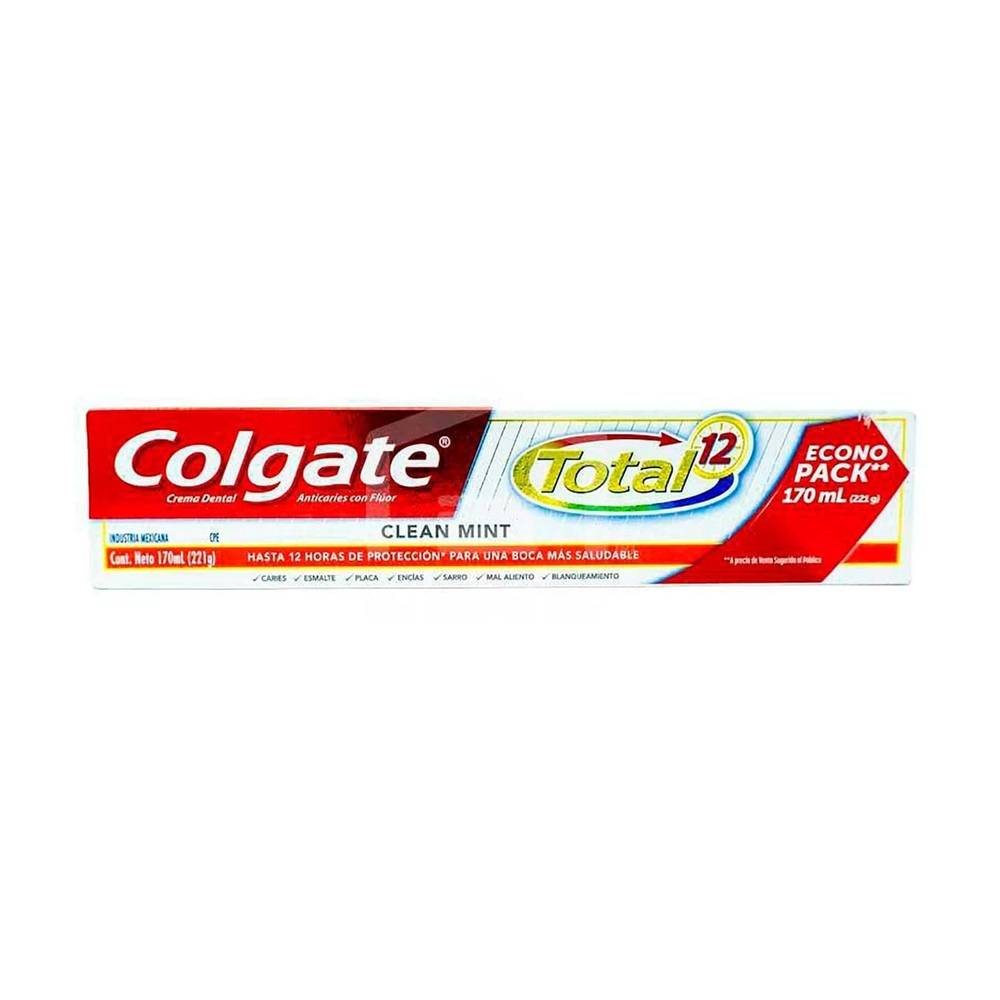 Pasta Dental Colgate Total Clean Mint 100 ml