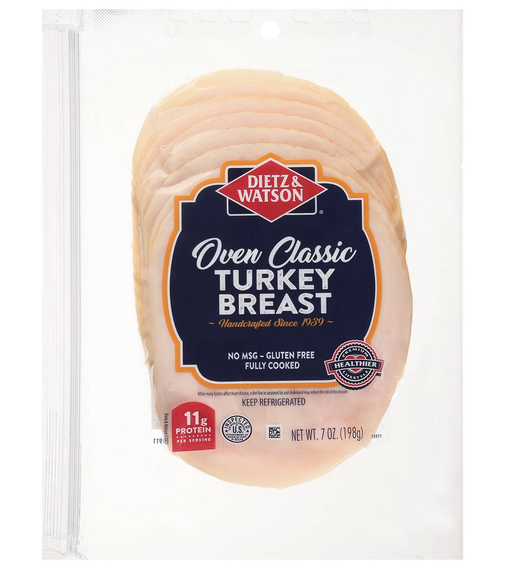 Dietz & Watson Classic Turkey Breast Oven Roasted (7 oz)