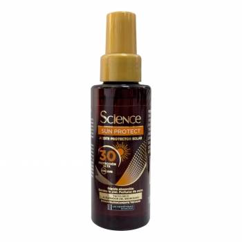 Aceite protector solar SPF30 Sun Protect Science 100 ml.