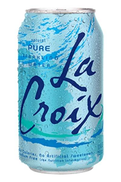 Lacroix Pure Sparkling Water (12 pack, 12 fl oz)