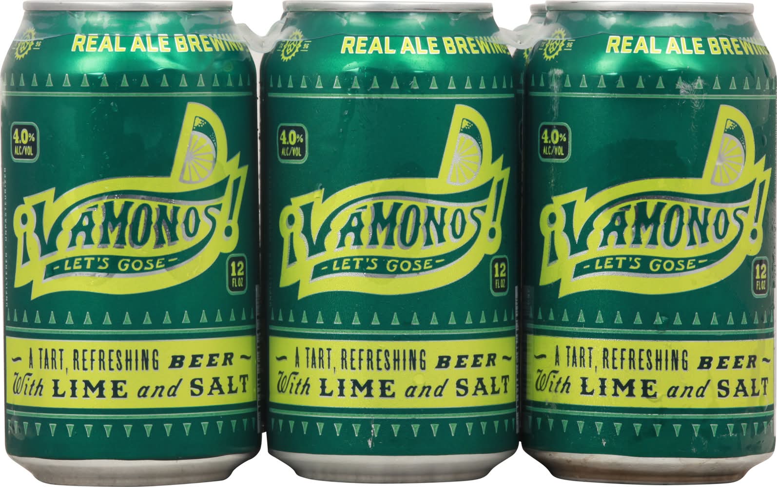Real Ale Brewing Co. Vamonos Let's Gose Beer (6 x 12 fl oz)