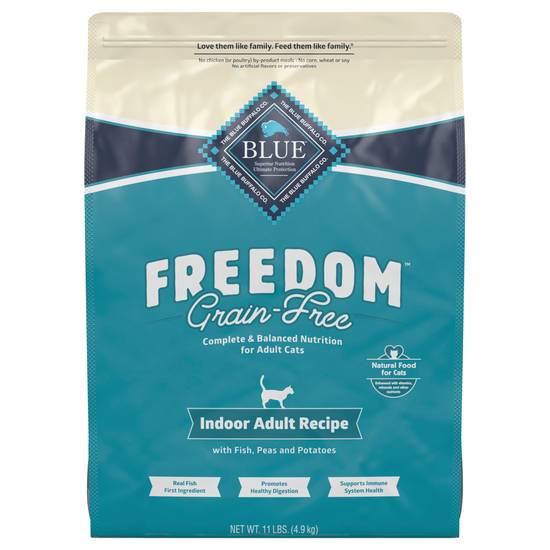 Blue Buffalo Grain Free Freedom Indoor Adult Recipe Dry Cat Food