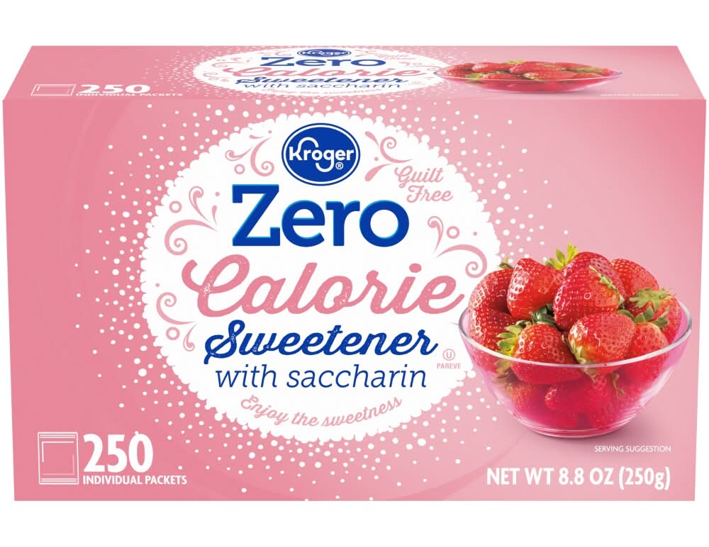 Kroger Zero Calorie Sweetener With Saccharin (8.8 oz, 250 ct)