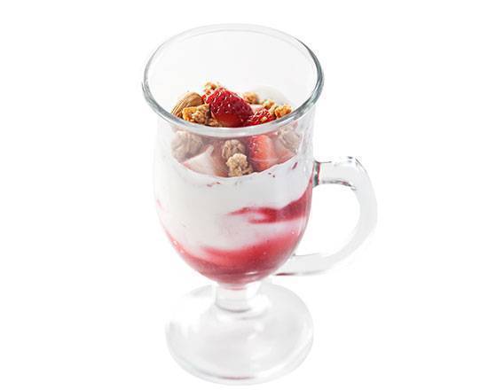 Yogurt Griego con Fresas y Granola