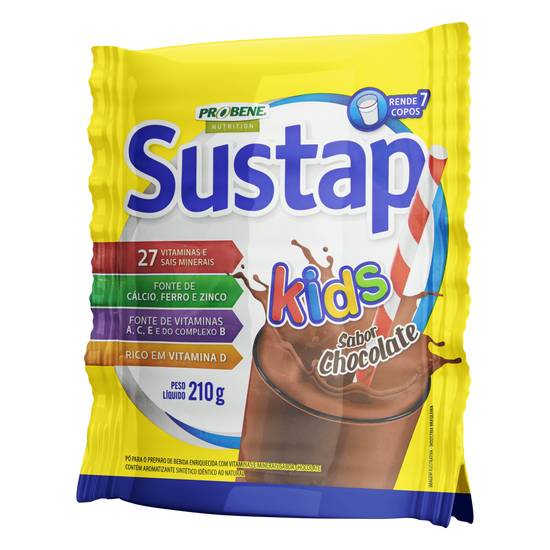 Probene complemento alimentar sabor chocolate sustap kids (210g)