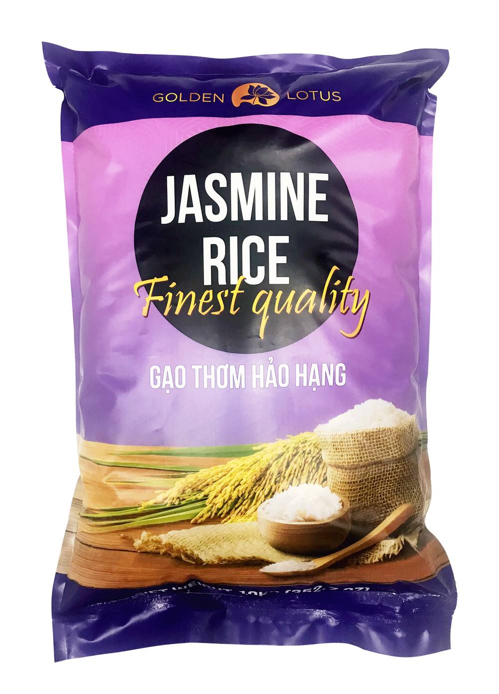 Golden Lotus Jasmine Rice (10kg)