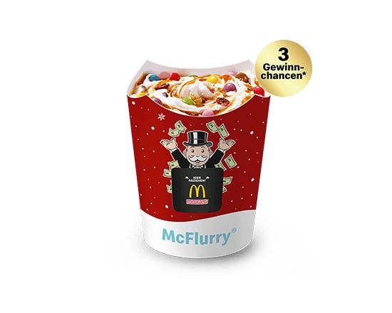 McFlurry® Original Schokolinsen Karamell-Sauce