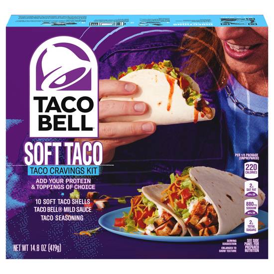 Taco Bell Soft Taco Dinner Kit