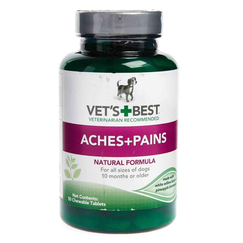 Vet's Best® Aches + Pains Chewable Dog Tablets (Size: 50 Count)