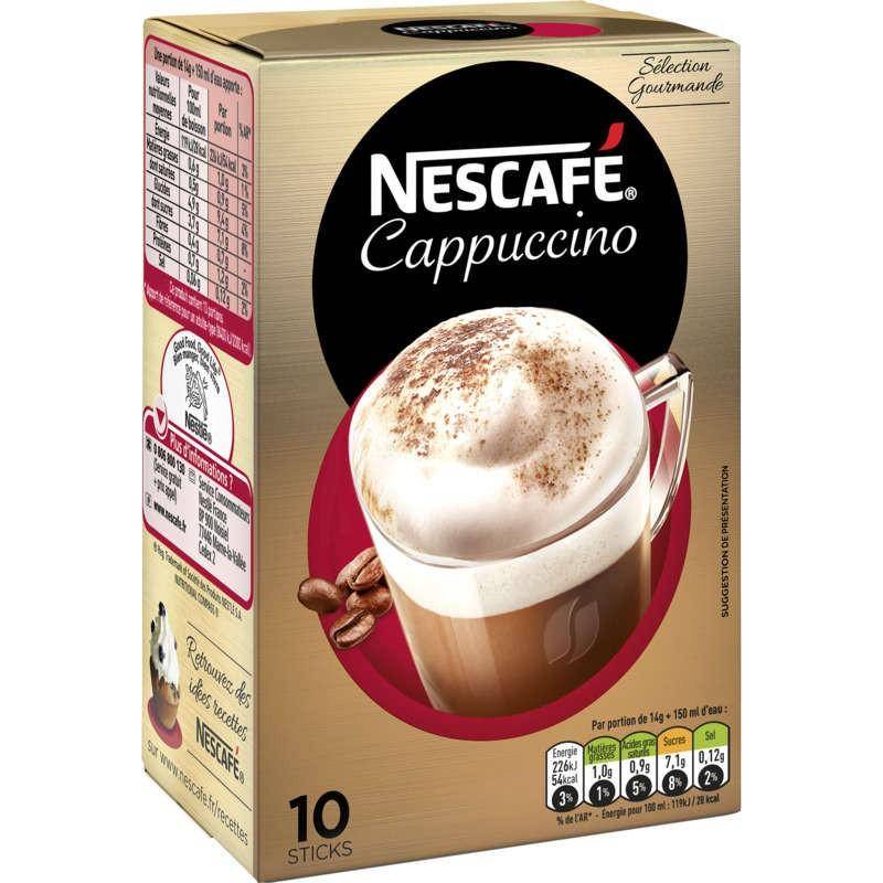 Nescafé cappuccino x10