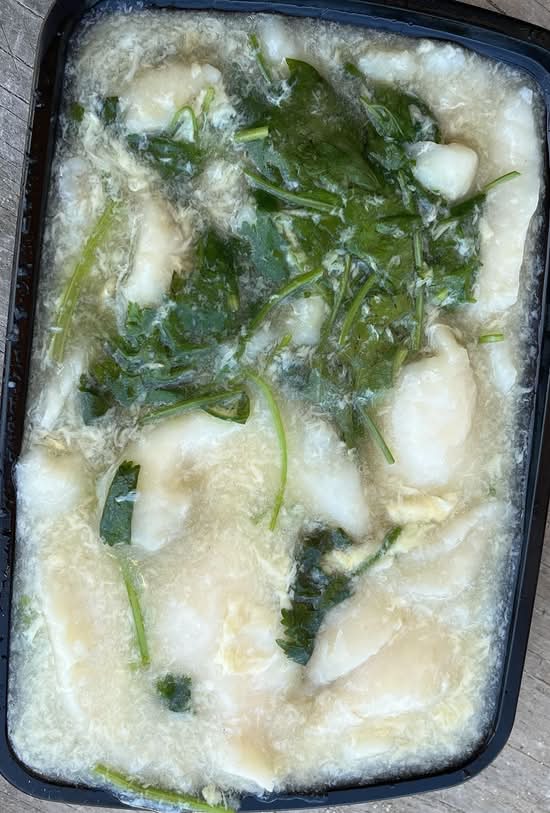Sliced Fish with coriander 香菜滑鱼片