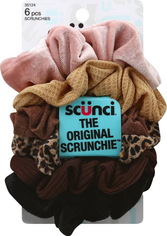 Scunci the Original Scrunchies (6 ct)