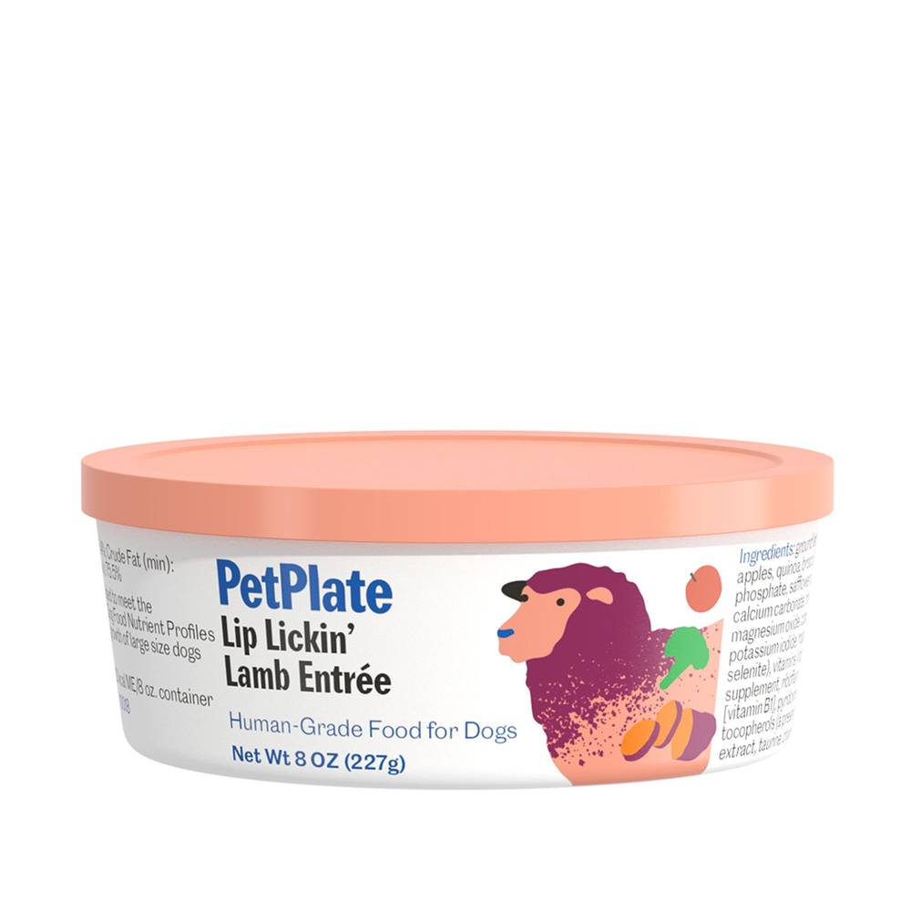 Petplate Human-Grade All Life Stages Fresh Dog Food (lamb)