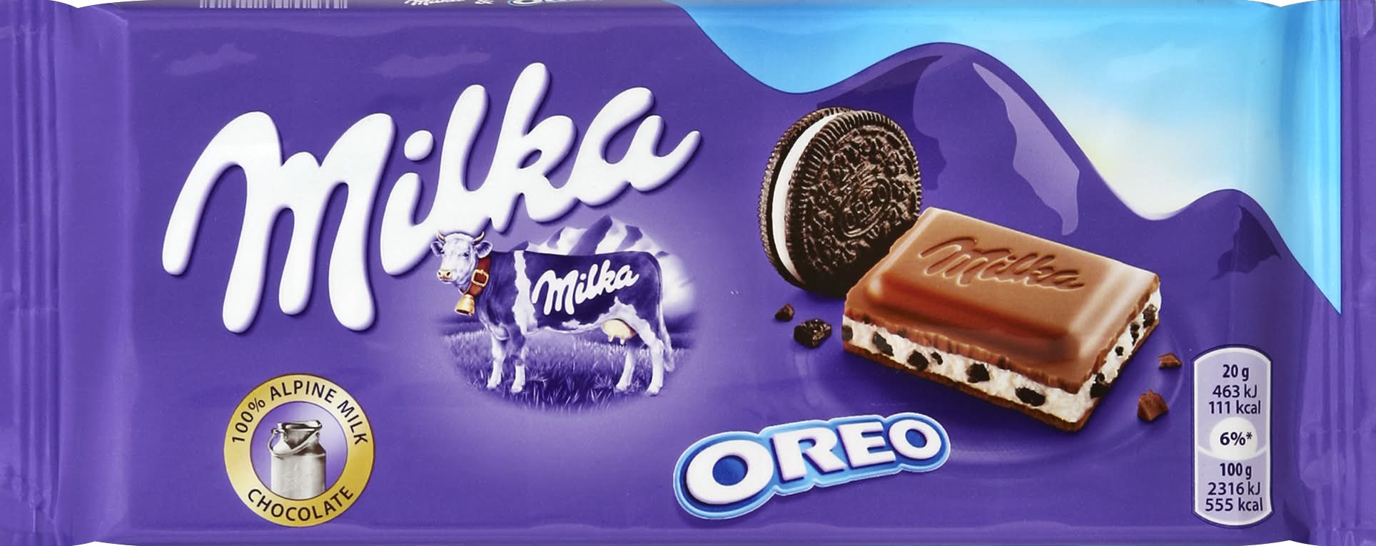 Milka Oreo Chocolate Bar (3.6 oz)