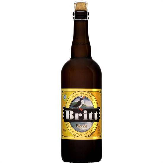Britt - Bière blonde artisanale (750 ml)