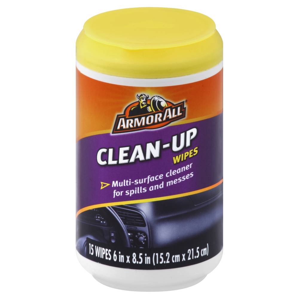 Armor All Multi-Surface Clean-Up Wipes (15 ct)