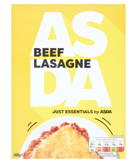 ASDA Beef Lasagne (400g)