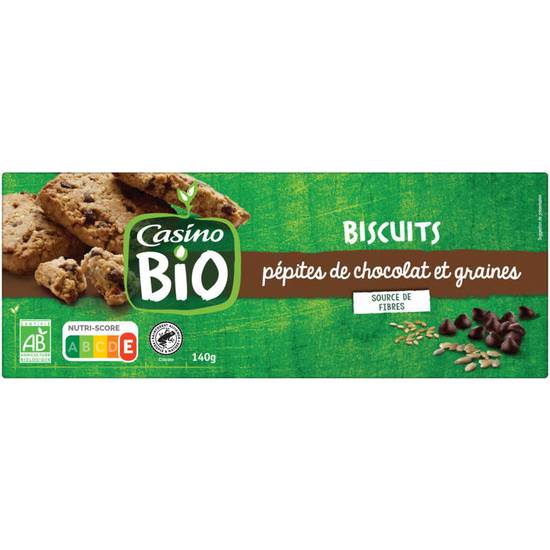 Biscuits pépites de chocolat et fraines - Sans huile de palme - Gouter enfant - Biologique