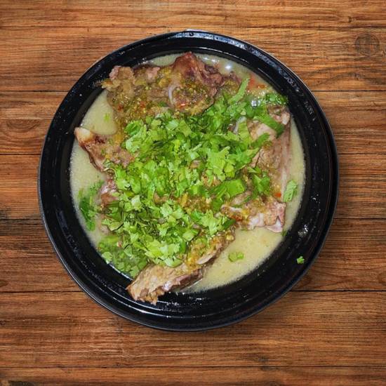 Spicy Pork Spine Soup (Leng Zaap)