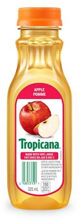 Tropicana Juice, Apple (325 ml)