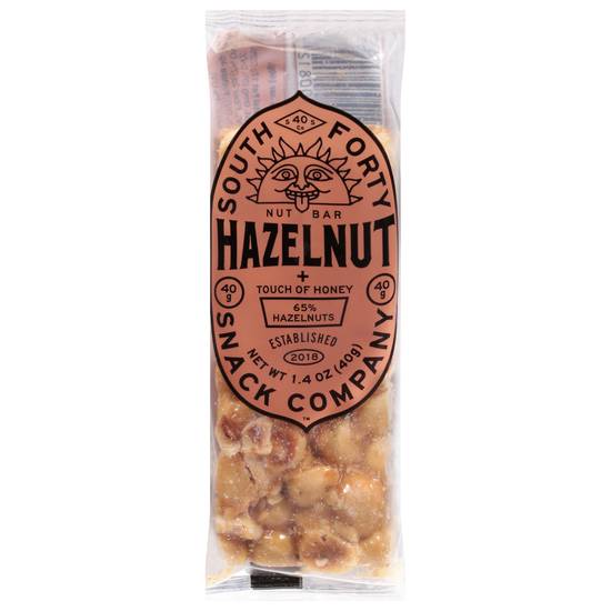 South 40 Snacks Touch Of Honey Nut Bar (hazelnut)