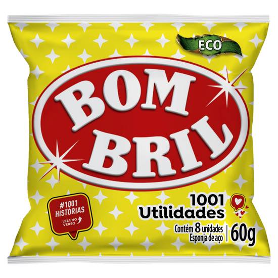 Bombril esponja de aço eco (60 g)