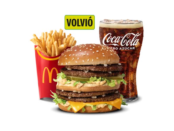 McCombo grande Doble Big Mac
