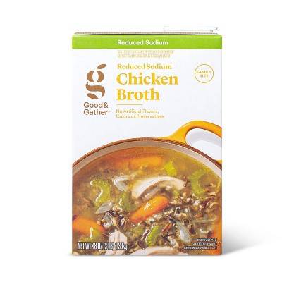 Good & Gather Reduced Sodium Chicken Broth