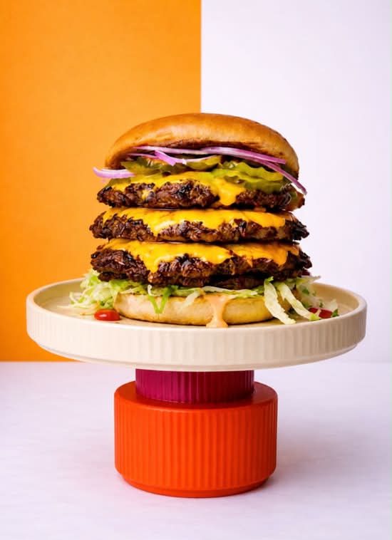 Triple Smash Burger