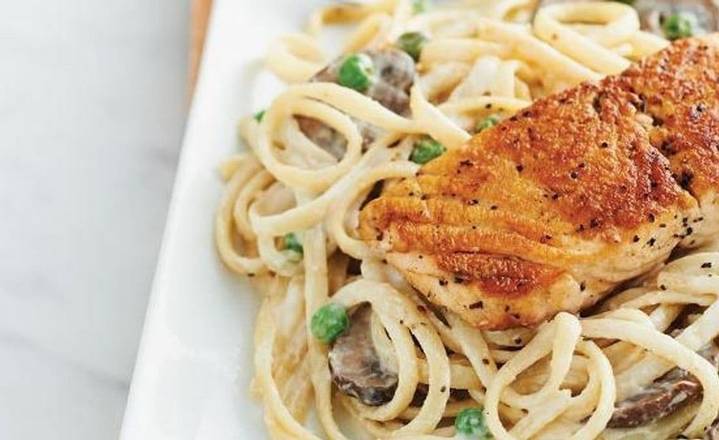 Salmon Alfredo