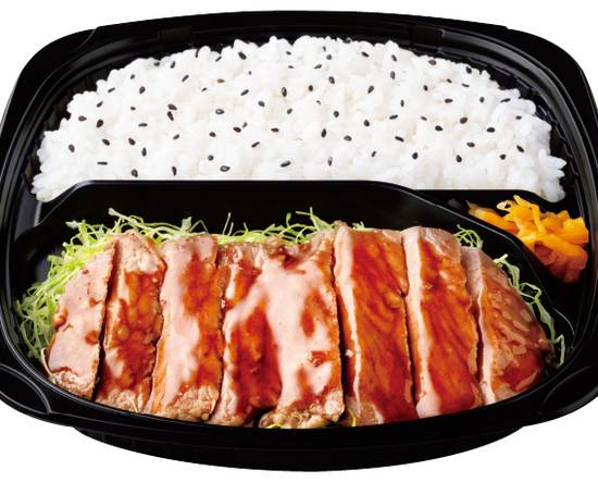 サーロインステーキ弁当 Sirloin steak lunch box