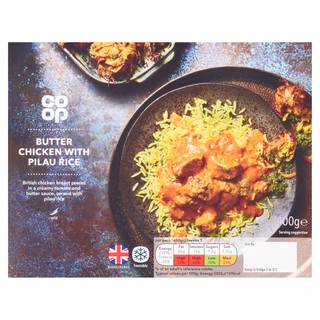 Co-op Butter Chicken with Pilau Rice 400g